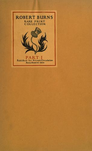 Cover for Robert Burns