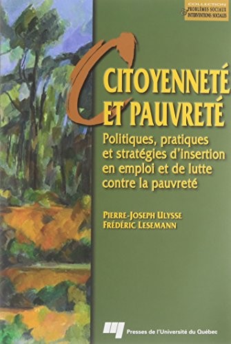 Cover for Citoyenneté et pauvreté