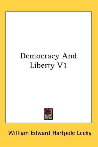 Cover for Democracy And Liberty V1