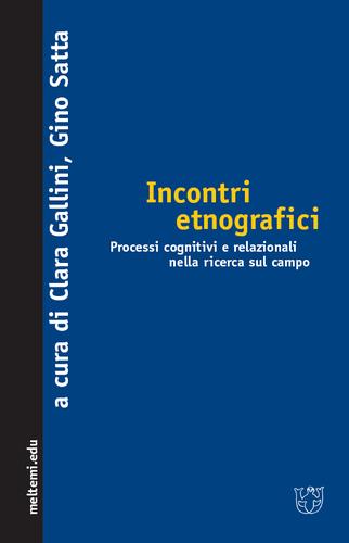Cover for Incontri etnografici