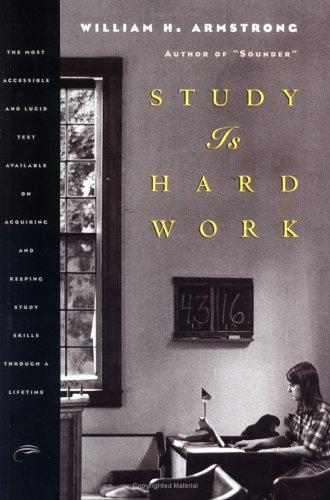 Cover for Study is hard work
