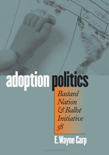 Cover for Adoption Politics