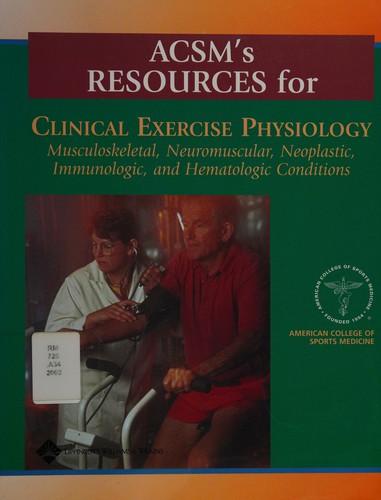 Cover for ACSM's resources for clinical exercise physiology