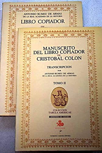 Cover for Libro copiador de Cristóbal Colón
