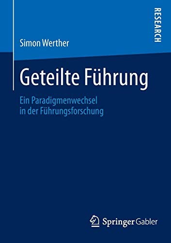Cover for Geteilte Führung