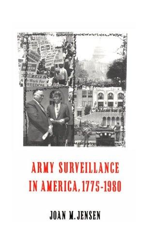 Cover for Army surveillance in America, 1775-1980