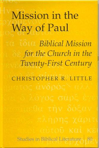 Cover for Mission in the way of Paul