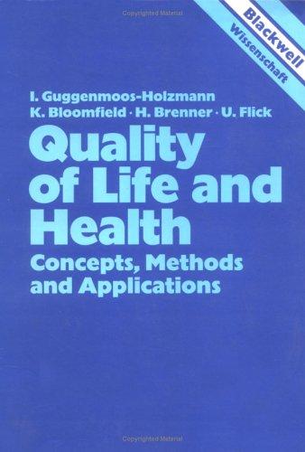 Cover for Quality of Life and Health