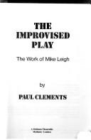 Cover for The improvised play