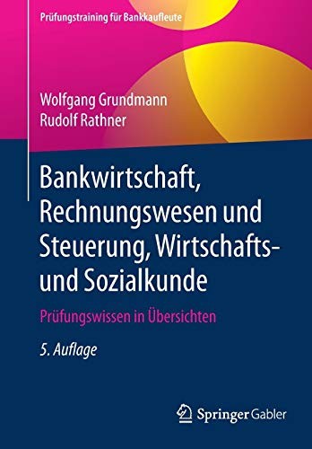Cover for Bankwirtschaft, Rechnungswesen und Steuerung, Wirtschafts- und Sozialkunde