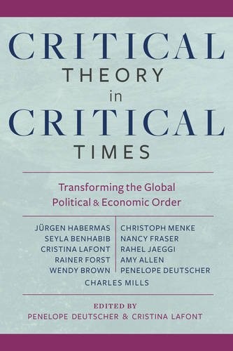Cover for Critical Theory in Critical Times