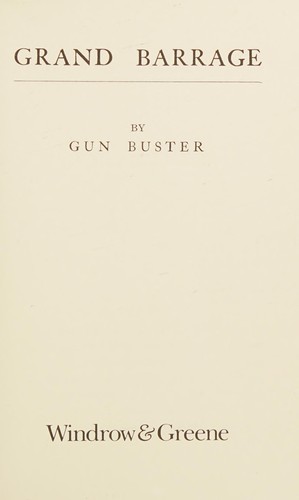 Cover for Grand barrage