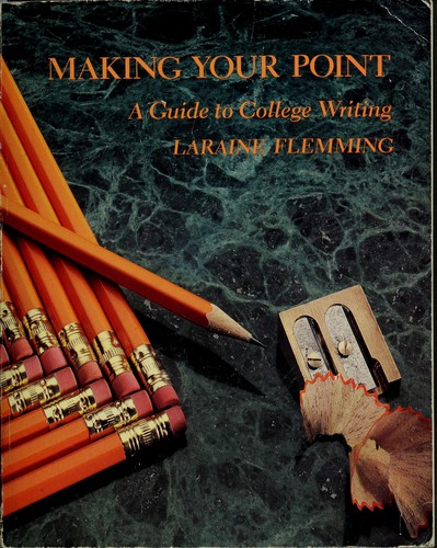 Cover for Making your point