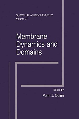 Cover for Membrane Dynamics and Domains
