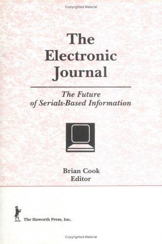 Cover for The Electronic journal