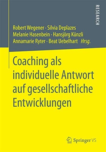 Cover for Coaching als individuelle Antwort auf gesellschaftliche Entwicklungen