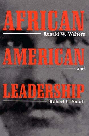 Cover for African American leadership