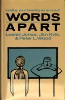 Cover for Words Apart