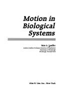Cover for Motion in biological systems