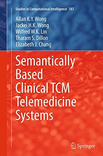 Cover for Semantically Based Clinical TCM Telemedicine Systems