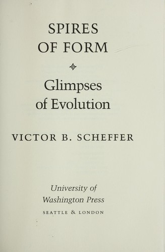 Cover for Spires of form