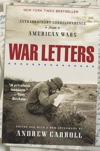 Cover for War letters