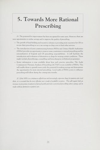 Cover for A Prescription for Improvement