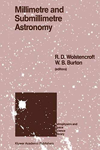 Cover for Millimetre and Submillimetre Astronomy