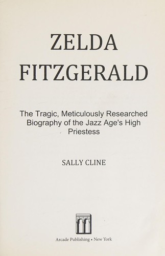 Cover for Zelda Fitzgerald