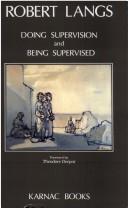 Cover for Doing Supervision & Being Supervised