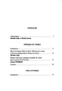 Cover for L' inscription du regard