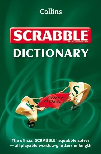 Cover for Collins Scrabble Dictionary.