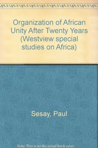 Cover for The OAU after twenty years