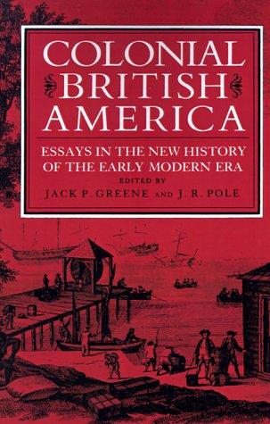 Cover for Colonial British America