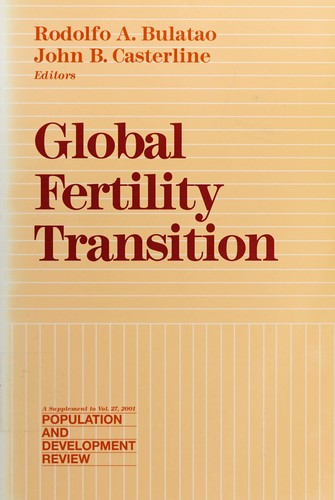 Cover for Global fertility transition