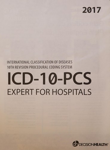 Cover for 2017 ICD-10-PCS Expert