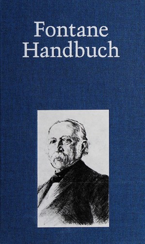 Cover for Fontane-Handbuch