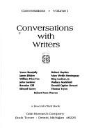 Cover for Conversations with writers