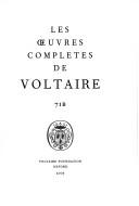 Cover for Voltaire éditeur