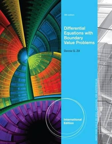 Cover for Differential Equations with Boundary-Value Problems