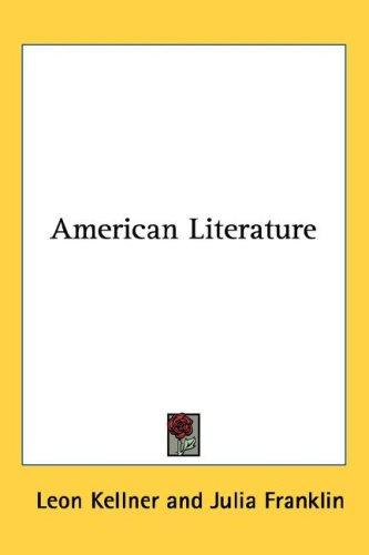 Cover for American Literature