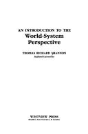 Cover for An introduction to the world-system perspective
