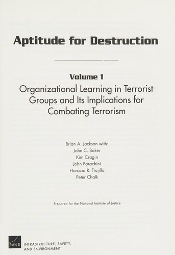 Cover for Aptitude for destruction