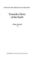 Cover for Towards a story of the earth