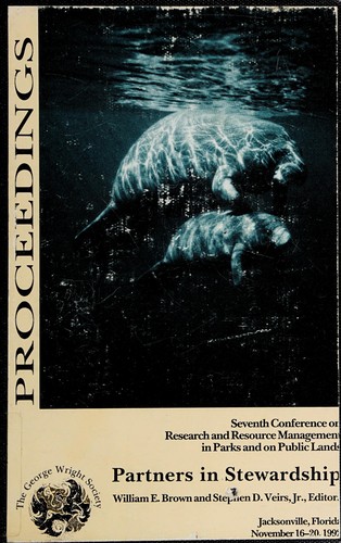 Cover for Partners in stewardship
