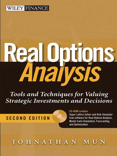 Cover for Real Options Analysis
