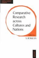 Cover for Comparative Research Across Cultures & Nations