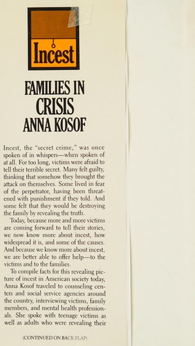 Cover for Incest