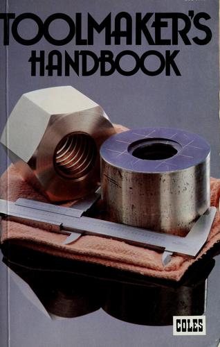 Cover for Toolmaker's handbook