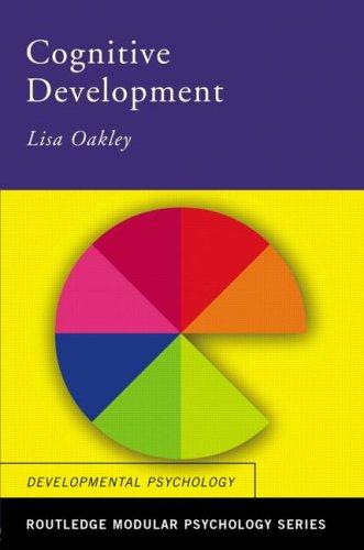 Cover for Cognitive development